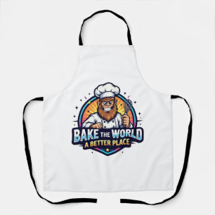 Tablier Faites du monde un endroit meilleur en cuisinant