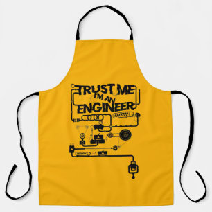 Tablier Faites-moi confiance. Je suis ingénieur