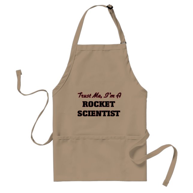 Tablier Faites-moi confiance je suis un scientifique de (Devant)