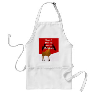 Tablier Faites un joyeux Noël MOO-ST !