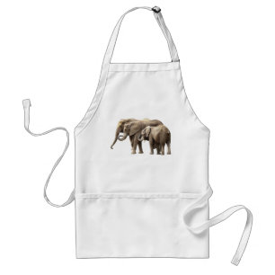 Tablier Famille d'éléphants