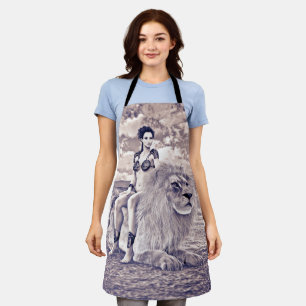 Tablier Fantaisie de la Reine Lion