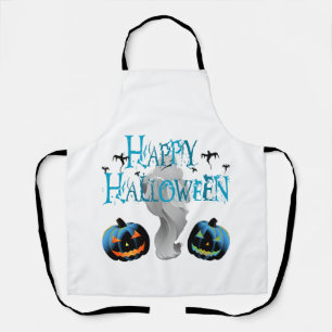 Tablier Fantôme de Joyeux Halloween - Costume de Halloween