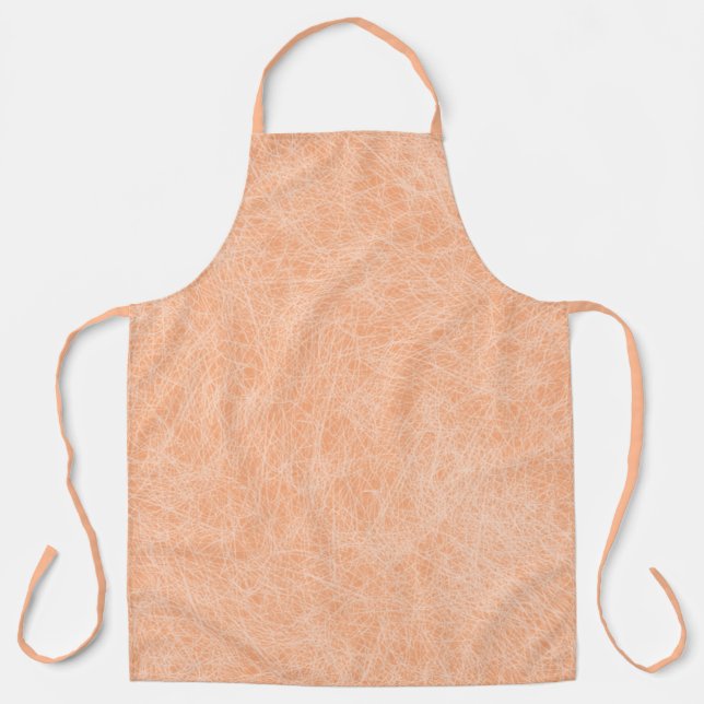 Tablier Fausse Peau de pêche floue  (Recto)