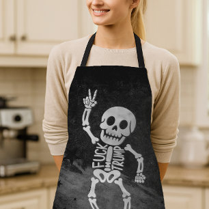 Tablier FDT Trump Funny Anti Trump Skeleton