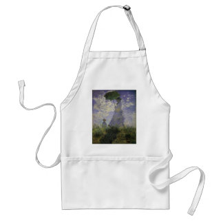 Tablier Femme à l'omrelle de Claude Monet, Art ancien