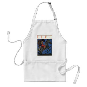 Tablier Femme Art Nouveau Zèbre Vintage Life 1922
