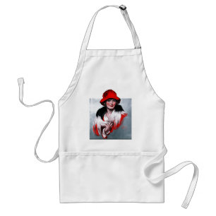 Tablier Femme dans Red Hat