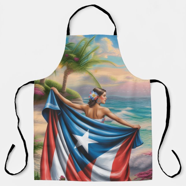Tablier Femme de l'île de Porto Rico (Recto)
