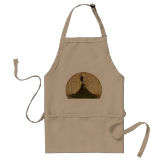 Tablier Femme en jupe de paon