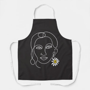 Tablier Femme énigmatique - Art de ligne Design