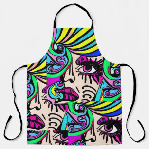 Tablier femme psicodelico