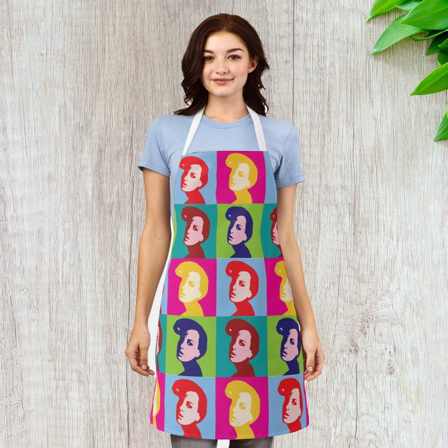 Tablier Femmes rétro Art Pop (Créateur téléchargé)