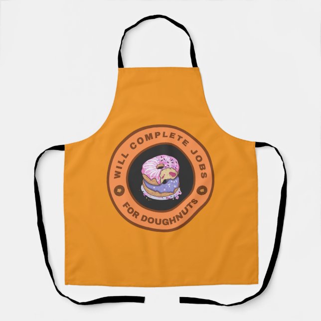 Tablier Fera des tâches pour des doughnuts (Recto)