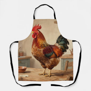 Tablier Ferme de la Fierté de Coq Cuisine Maison