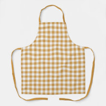 Ferme Jaune En vichy Apron