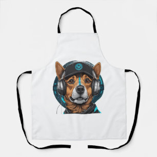 Tablier Fermer un chien