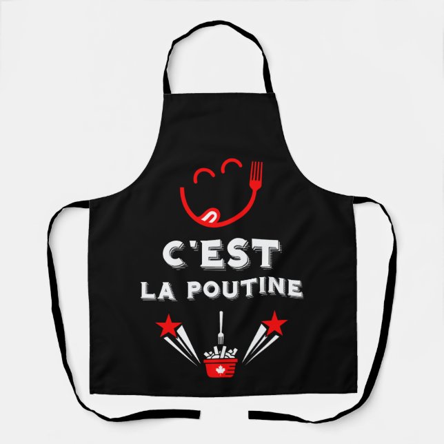 Tablier Festival canadien de la Poutine (Recto)