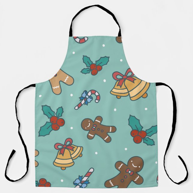 Tablier Festive Noël Sweets Design (Recto)