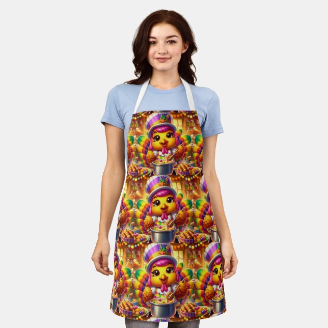 Tablier Festive Thanksgiving (Holiday) (Porté)