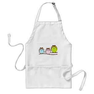 Tablier Fête des mères Cuisine Apron Owl