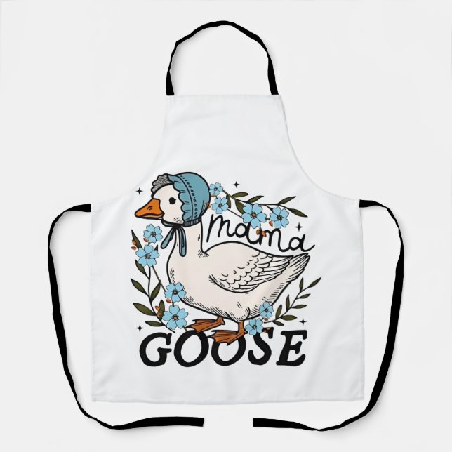 Tablier Fête des mères de Mama Goose Silly Goose (Recto)