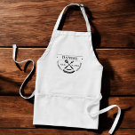 Tablier Fête des pères moderne Grillmaster<br><div class="desc">Élevez son jeu de grillades avec le Grillmaster moderne personnalisé homme's Apron! Doté d'un design élégant et contemporain, ce tablier est customisé de son nom et de sa photo pour une touche personnelle. Fabriqué avec un tissu durable et de haute qualité, il est à la fois élégant et pratique, offrant...</div>