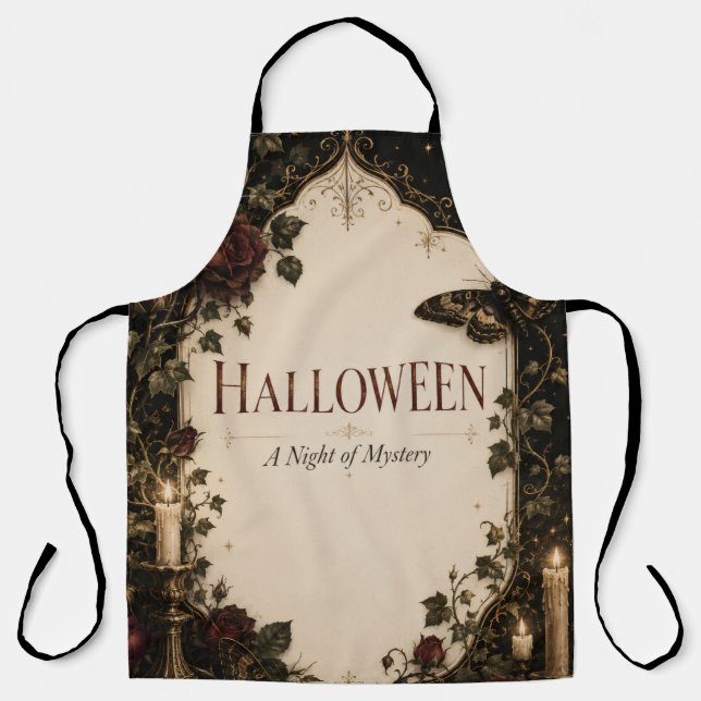 Tablier Fête d'Halloween vintage (Recto)