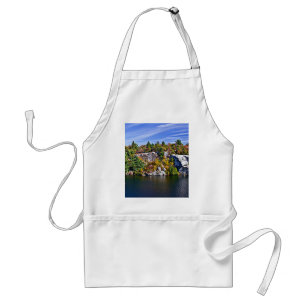 Tablier Feuillage d'automne autour de lac Minnewaska