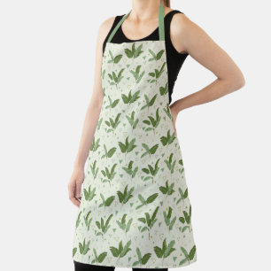 Tablier Feuille de banane avec triangles