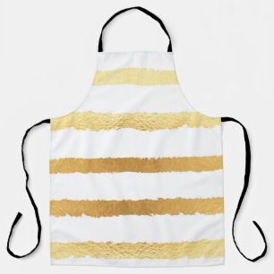 Tablier Feuille d'or, motif vintage sans soudure.