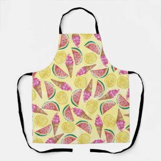 Tablier Feuille orange