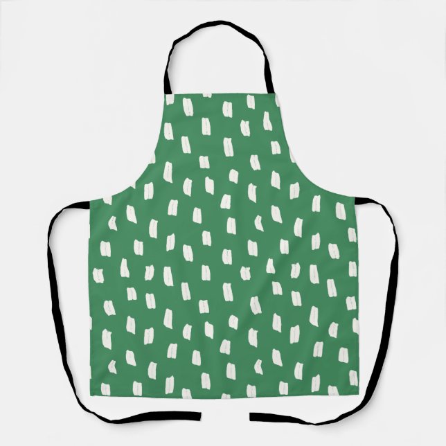 Tablier Feuille Verte Marque Libre (Recto)