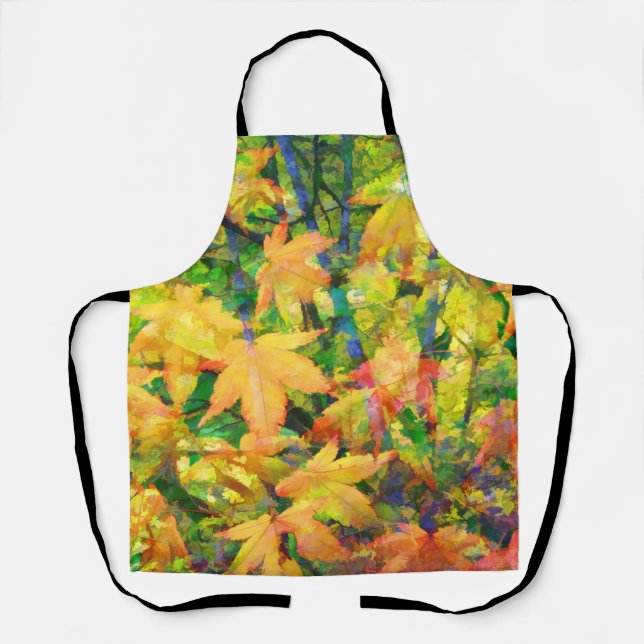Tablier Feuilles automnales (Recto)