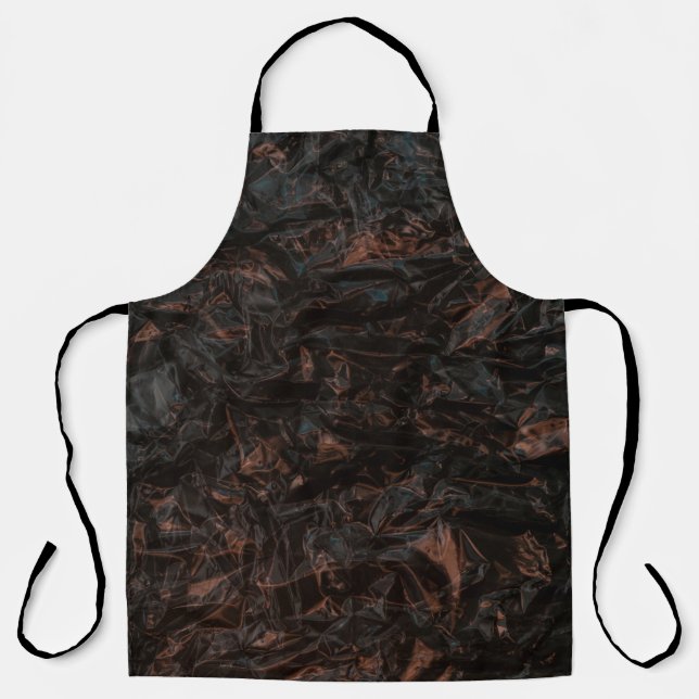 Tablier feuilles Brown séchés au sol (Recto)