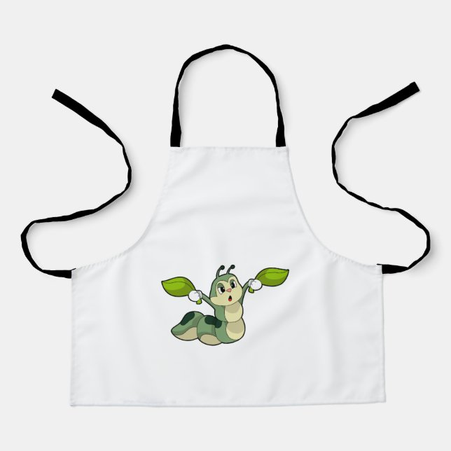 Tablier Feuilles Caterpillar (Recto)