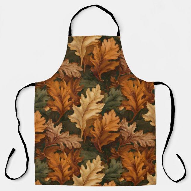 Tablier Feuilles d'automne  (Recto)