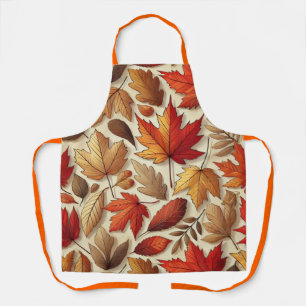 Tablier feuilles d'automne classiques