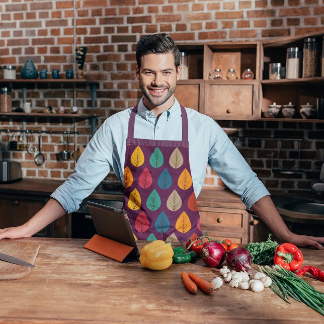 Tablier Feuilles de chute rétro (Créateur téléchargé)