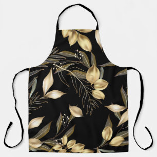 Tablier Feuilles d'or : Exotic Botanical sans soudure