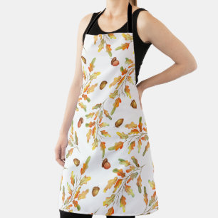 Tablier Feuilles et cornes d'automne