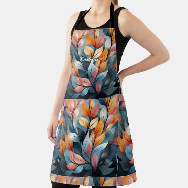 Tablier Feuilles multicolores Thunder_Cove (Insitu)