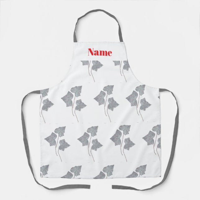 Tablier Feuilles qui tombent (Recto)