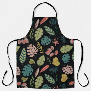 Tablier Feuilles tropicaux : Floral Vintage d'été