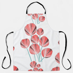 Tablier Feuilles tropicaux : Motif créatif à main
