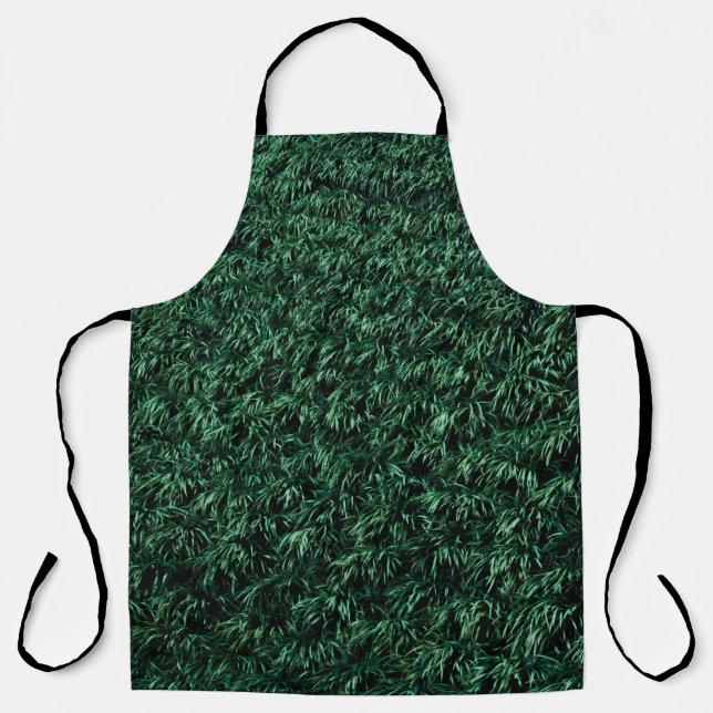 Tablier Feuilles verts (Recto)