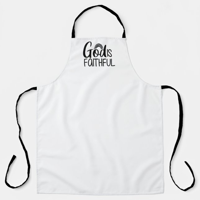 Tablier Fidèle Evangile Graphique Foi Art Christian Fa (Recto)
