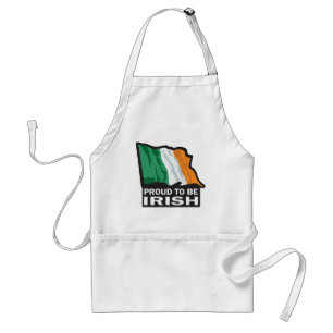 Tablier Fier d'être Irlandais/Saint Patrick's Day