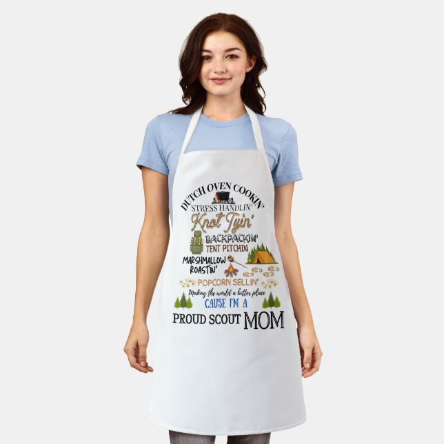 Tablier Fier Scout Maman Apron (Porté)