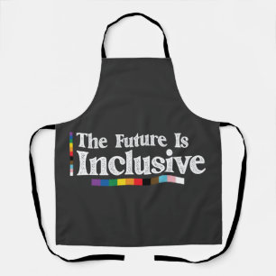Tablier Fierté LGBT Le futur est inclusif Gay Lesbienne